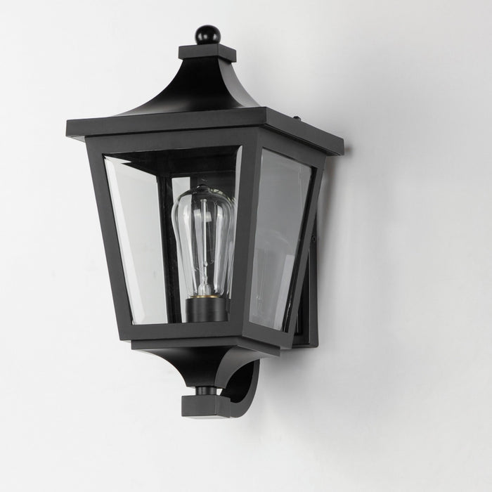 Maxim - 40232CLBK - One Light Outdoor Wall Sconce - Sutton Place VX - Black