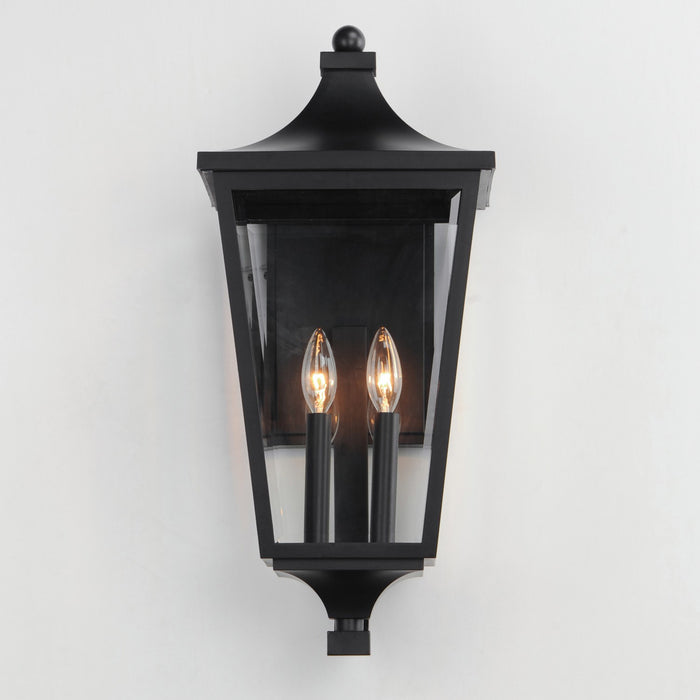 Maxim - 40235CLBK - Two Light Outdoor Wall Sconce - Sutton Place VX - Black