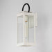 Maxim - 40314CLWTBK - One Light Outdoor Wall Sconce - Nassau Vivex - White / Black