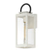 Maxim - 40314CLWTBK - One Light Outdoor Wall Sconce - Nassau Vivex - White / Black