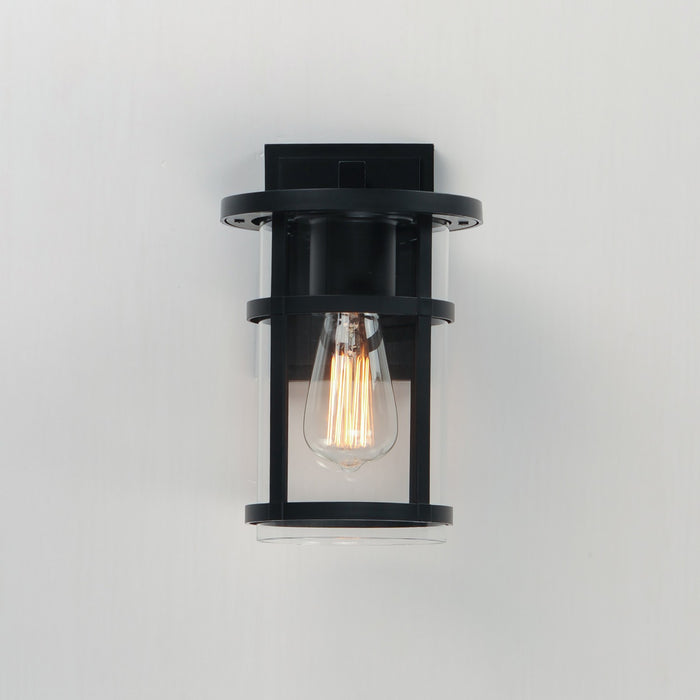 Maxim - 40622CLBK - One Light Outdoor Wall Sconce - Clyde Vivex - Black