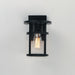 Maxim - 40622CLBK - One Light Outdoor Wall Sconce - Clyde Vivex - Black