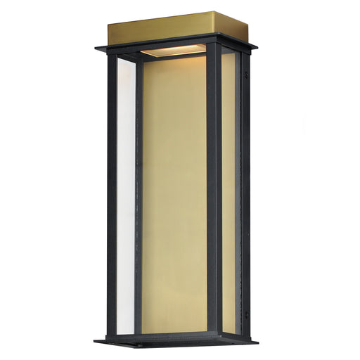 Rincon LED Outdoor Wall Sconce Black / Gold