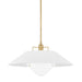 Troy Lighting - F8428-PBR - Two Light Pendant - Otto - Patina Brass