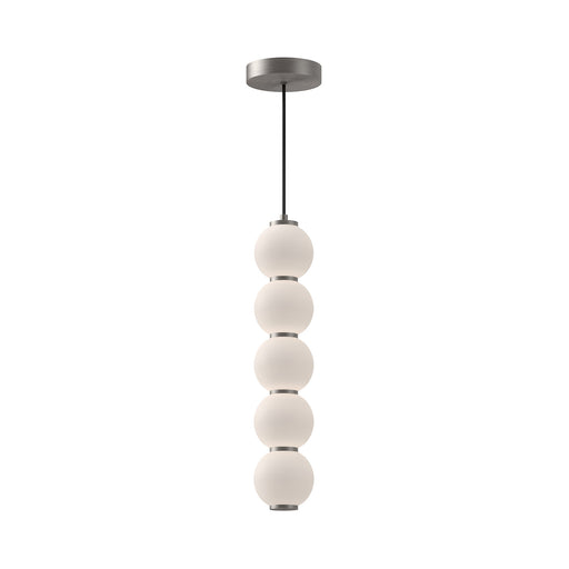 Alora - PD531515BNOP - LED Pendant - Bijou - Brushed Nickel/Opal Matte Glass
