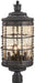 Minka-Lavery - 8886-A39 - Four Light Outdoor Post Lantern - Mallorca - Spanish Iron