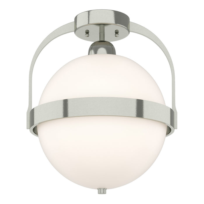 Hubbardton Forge - 121380-SKT-85-GG0720 - One Light Semi-Flush Mount - Atlas - Sterling