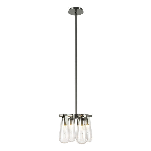 Eos Four Light Semi-Flush/Pendant Sterling