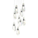 Hubbardton Forge - 131101-SKT-LONG-10-CR - LED Pendant - Luma - Black