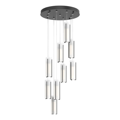 Exos Glass LED Pendant Black