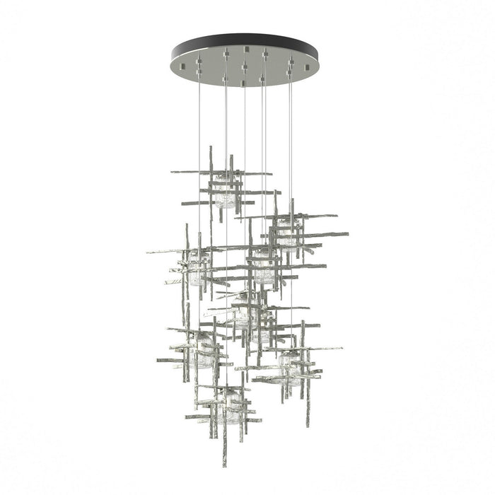 Hubbardton Forge - 131107-SKT-STND-85-II0728 - LED Pendant - Tura - Sterling