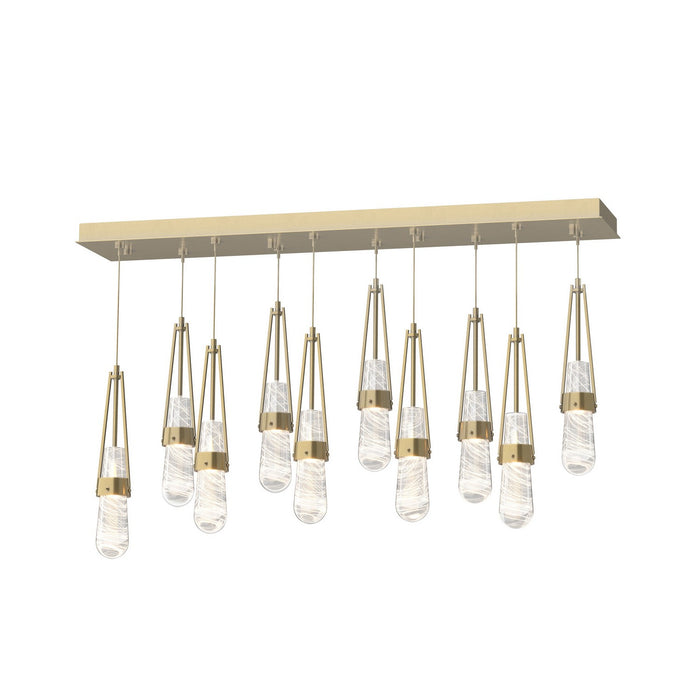 Hubbardton Forge - 131200-SKT-STND-86-YJ0434 - LED Pendant - Link - Modern Brass