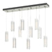 Hubbardton Forge - 131204-SKT-STND-85-GG0065 - LED Pendant - Exos Glass - Sterling