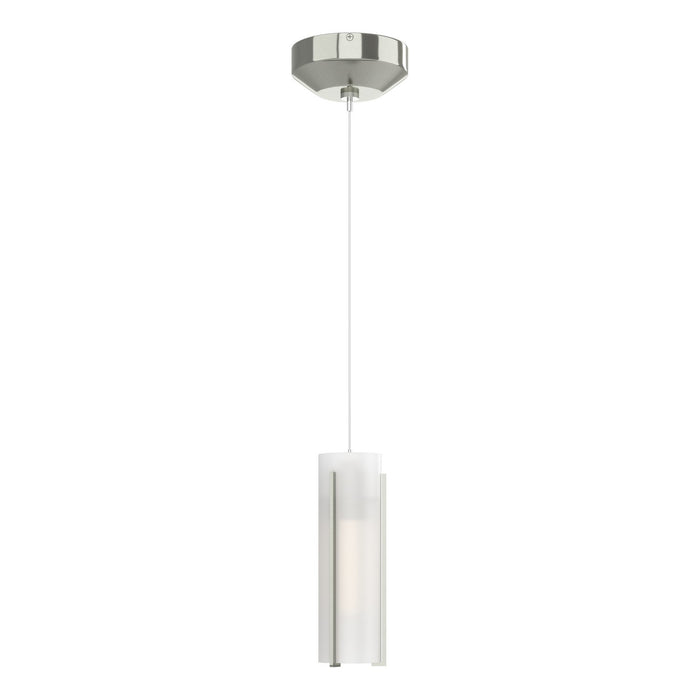 Hubbardton Forge - 161180-SKT-STND-85-GG0065 - One Light Mini Pendant - Exos Glass - Sterling