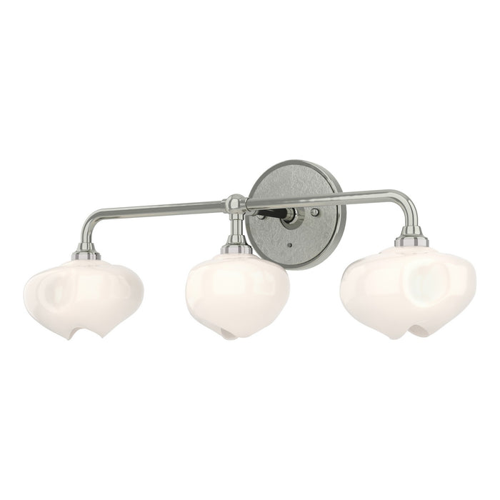 Hubbardton Forge - 201342-SKT-85-85-FD0710 - Three Light Bath Sconce - Ume - Sterling
