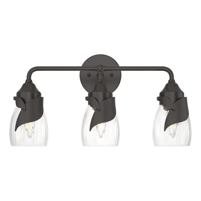 Hubbardton Forge - 201352-SKT-14-LL0330 - Three Light Bath Sconce - Lapas - Oil Rubbed Bronze