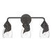 Hubbardton Forge - 201352-SKT-14-LL0330 - Three Light Bath Sconce - Lapas - Oil Rubbed Bronze