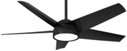 Minka Aire - F781L-CL - 58 Inch Outdoor Ceiling Fan - Chubby - Black