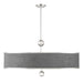 Metropolitan - N7329-613 - Six Light Island Pendant - Luxour - Polished Nickel