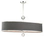 Metropolitan - N7329-613 - Six Light Island Pendant - Luxour - Polished Nickel