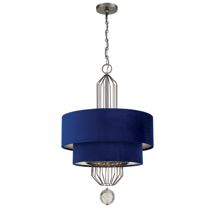 Metropolitan - N7338-889 - Eight Light Pendant - Grandeur - Aged Antique Nickel