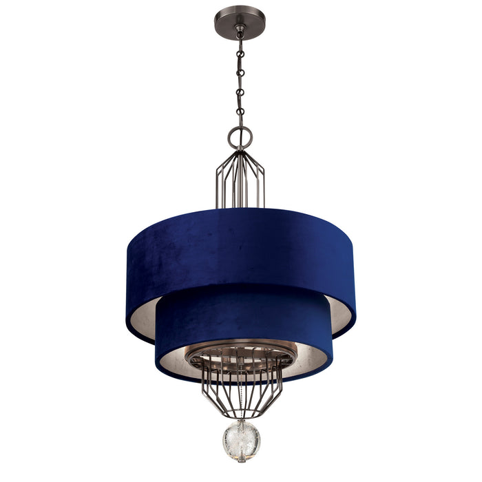 Metropolitan - N7338-889 - Eight Light Pendant - Grandeur - Aged Antique Nickel