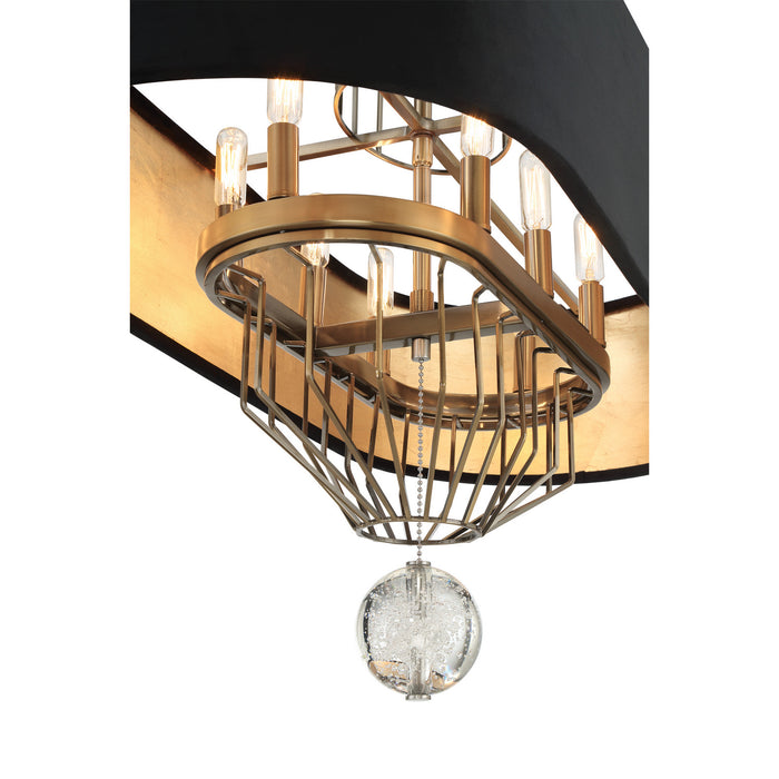 Metropolitan - N7339-790 - Eight Light Island Pendant - Grandeur - Aged Antique Brass