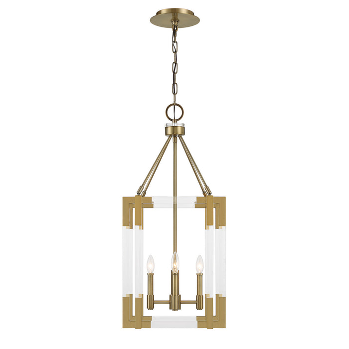Metropolitan - N7351-790 - Four Light Pendant - Prima Vista - Aged Antique Brass