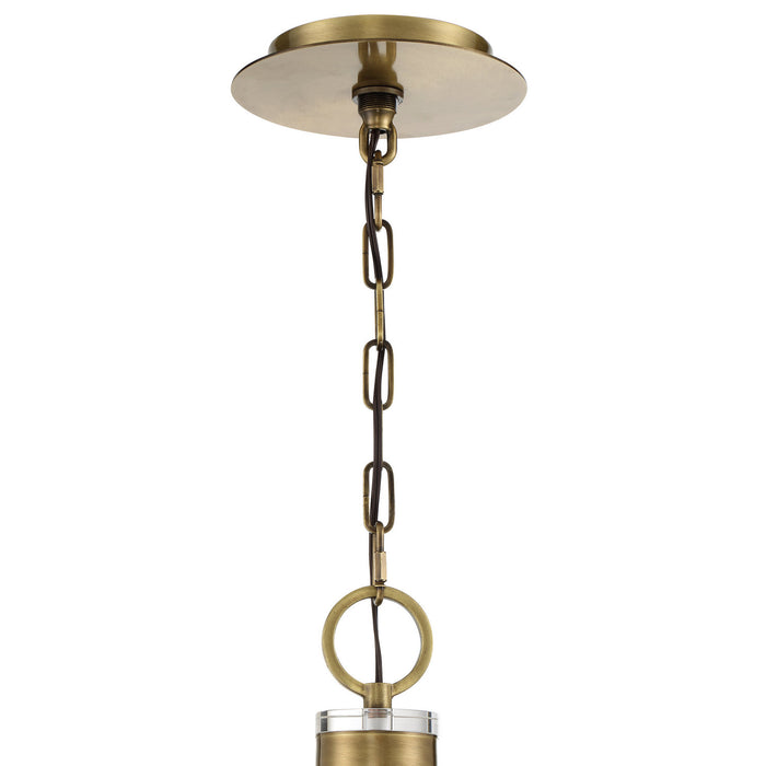 Metropolitan - N7351-790 - Four Light Pendant - Prima Vista - Aged Antique Brass