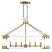Metropolitan - N7356-790 - Six Light Island Pendant - Prima Vista - Aged Antique Brass