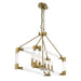 Metropolitan - N7356-790 - Six Light Island Pendant - Prima Vista - Aged Antique Brass