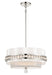 Metropolitan - N7383-613 - Three Light Convertible Semi Flush / Pendant - Sutton by Robin Baron - Polished Nickel