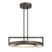 Metropolitan - N7524-716-L - LED Convertible Semi Flush / Pendant - Tribeca by Robin Baron - Smoked Iron And Soft Brass
