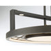 Metropolitan - N7524-716-L - LED Convertible Semi Flush / Pendant - Tribeca by Robin Baron - Smoked Iron And Soft Brass