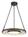 Metropolitan - N7526-716-L - LED Pendant - Tribeca by Robin Baron - Smoked Iron And Soft Brass