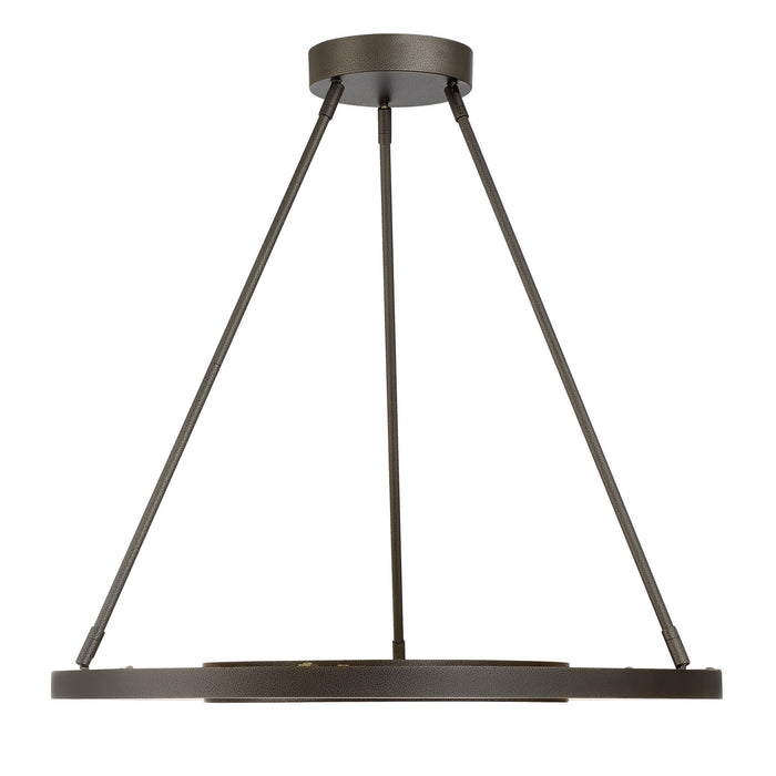 Metropolitan - N7527-716-L - LED Pendant - Tribeca by Robin Baron - Smoked Iron And Soft Brass