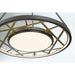 Metropolitan - N7527-716-L - LED Pendant - Tribeca by Robin Baron - Smoked Iron And Soft Brass