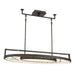 Metropolitan - N7528-716-L - LED Island Pendant - Tribeca by Robin Baron - Smoked Iron And Soft Brass