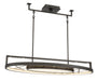 Metropolitan - N7528-716-L - LED Island Pendant - Tribeca by Robin Baron - Smoked Iron And Soft Brass