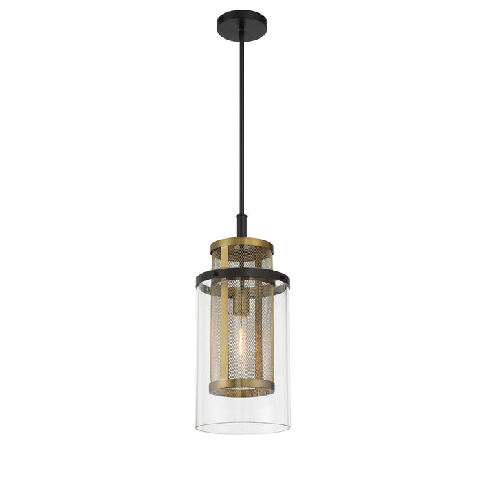 Metropolitan - N7811-726 - One Light Mini Pendant - Soho by Robin Baron - Coal And Soft Brass