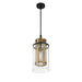 Metropolitan - N7811-726 - One Light Mini Pendant - Soho by Robin Baron - Coal And Soft Brass