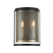 Metropolitan - N7812-726 - Two Light Wall Sconce - Soho by Robin Baron - Coal And Soft Brass