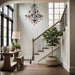 Minka-Lavery - 2669-723 - Nine Light Chandelier - Colonial Charm - Old World Bronze w/Walnut