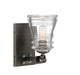 Minka-Lavery - 2731-709 - One Light Bath - Graham Avenue - Smoked Iron And Brushed Nickel
