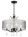 Minka-Lavery - 4443-66A - Four Light Foyer/Semi Flush - Laurel Estate - Coal