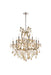 Maria Theresa 13 Light Chandelier Golden Teak-Mid. Chandeliers-Elegant Lighting-Lighting Design Store