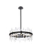 Serena 14 Light Pendant Black-Mid. Chandeliers-Elegant Lighting-Lighting Design Store