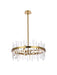 Serena 14 Light Pendant Satin Gold-Mid. Chandeliers-Elegant Lighting-Lighting Design Store