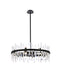 Serena 16 Light Chandelier Black-Mid. Chandeliers-Elegant Lighting-Lighting Design Store