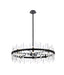 Serena 16 Light Chandelier Black-Large Chandeliers-Elegant Lighting-Lighting Design Store